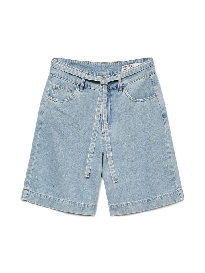 Vero Moda Jeans-Shorts in Light Blue Denim günstig kaufen