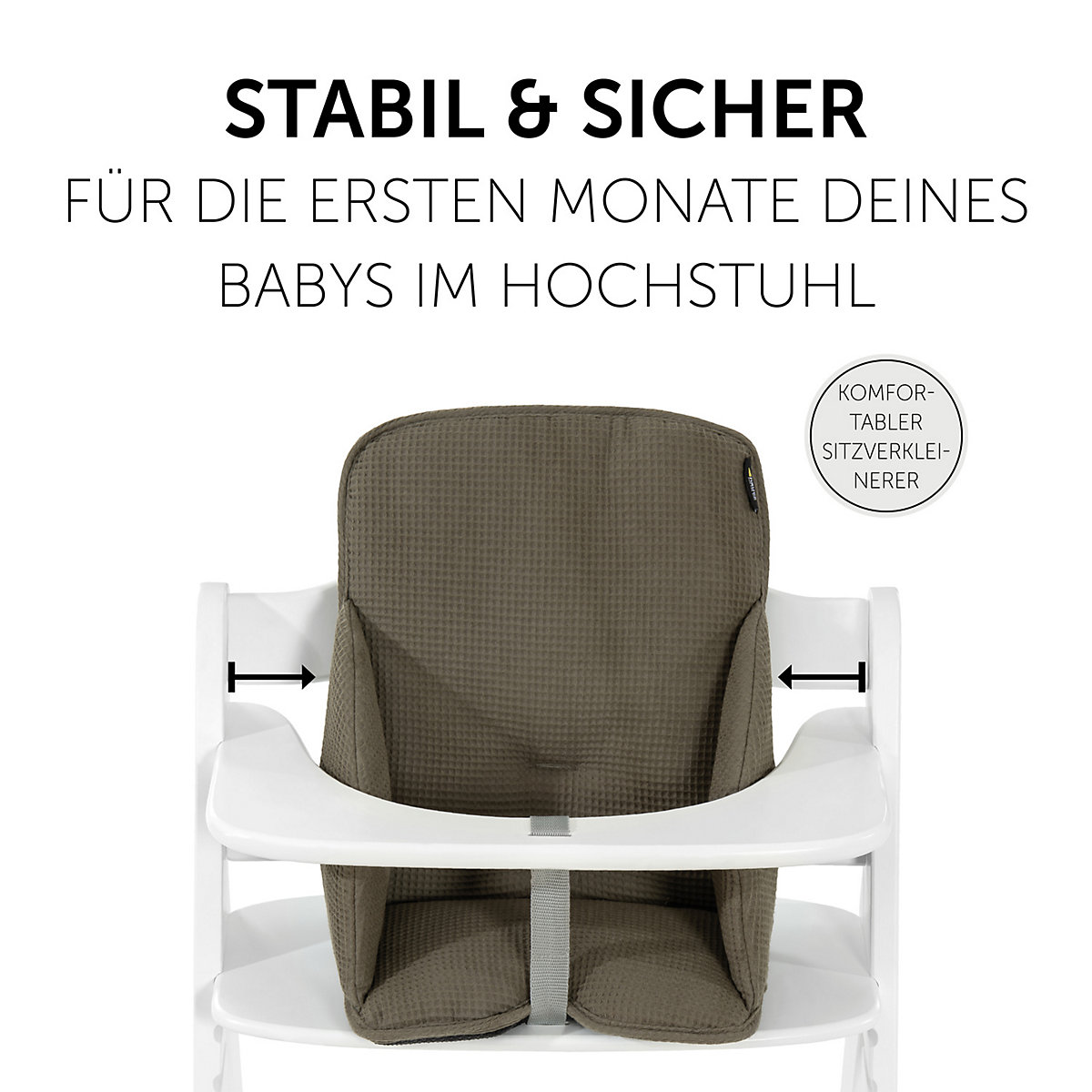 Sitzverkleinerer Alpha Cosy Select, Waffle Pique Olive