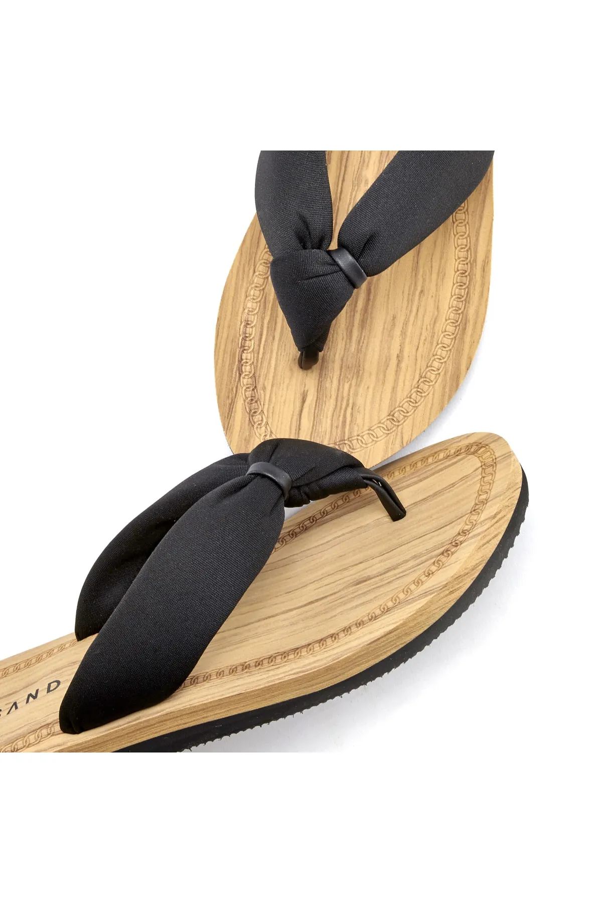 Elbsand  Sandalette - Schwarz - Flacher Absatz