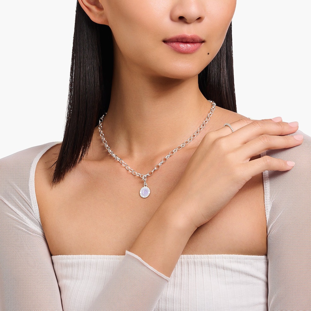 Thomas Sabo Chaînette Argent, Émail collier