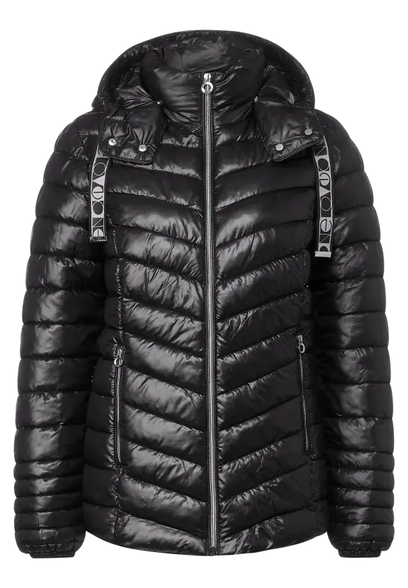 Street One Kurze Steppjacke mit Kapuze