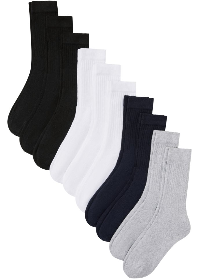 Tennissocken (10er Pack) mit Innenfrottee in Sohle