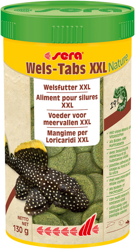 Sera Hauptfutter Sera Wels-Tabs XXL 250 ml