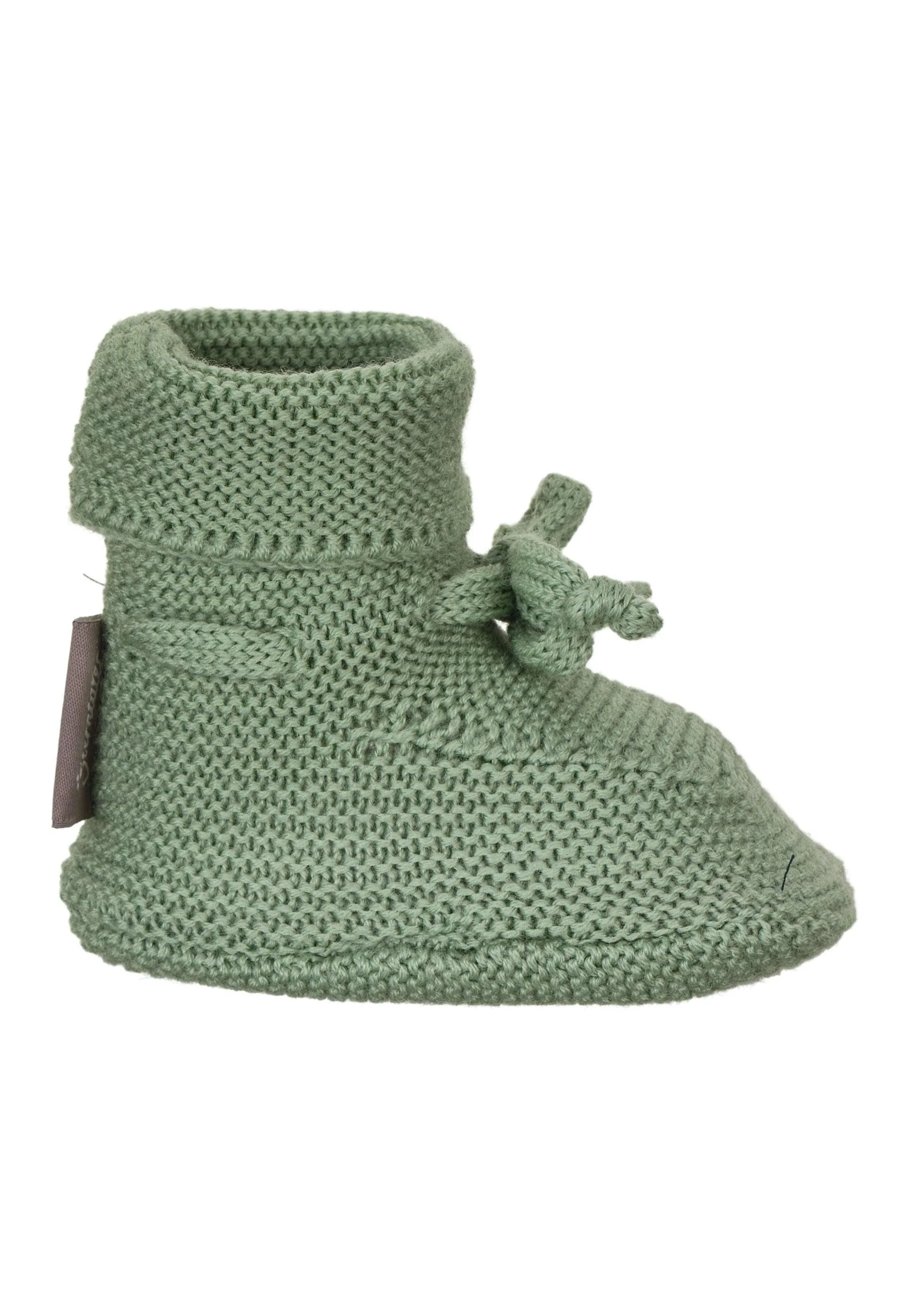 Strick-Schuh aus Wolle (Merino) zum Binden