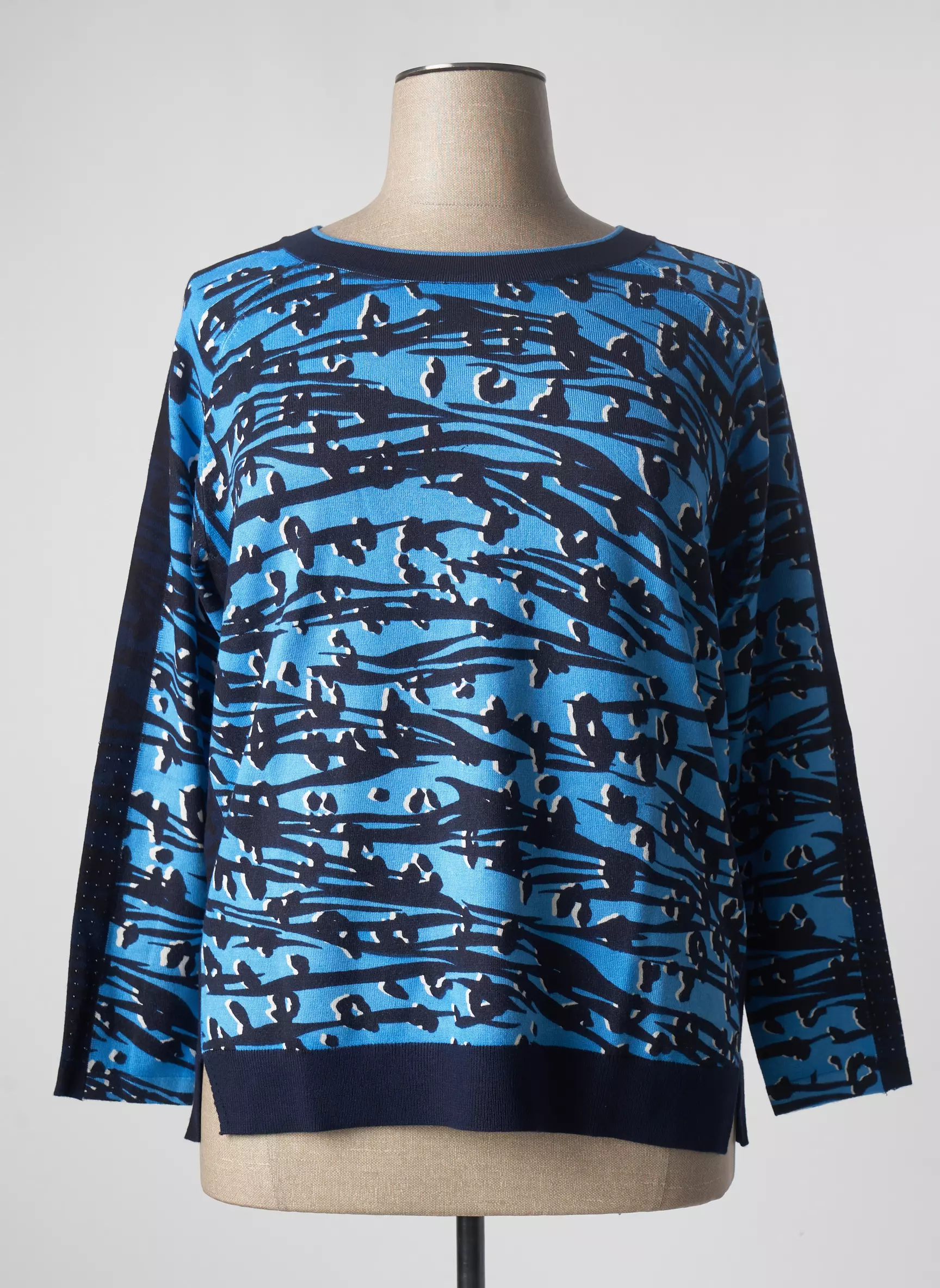 Hajo Pulls Femme couleur bleu