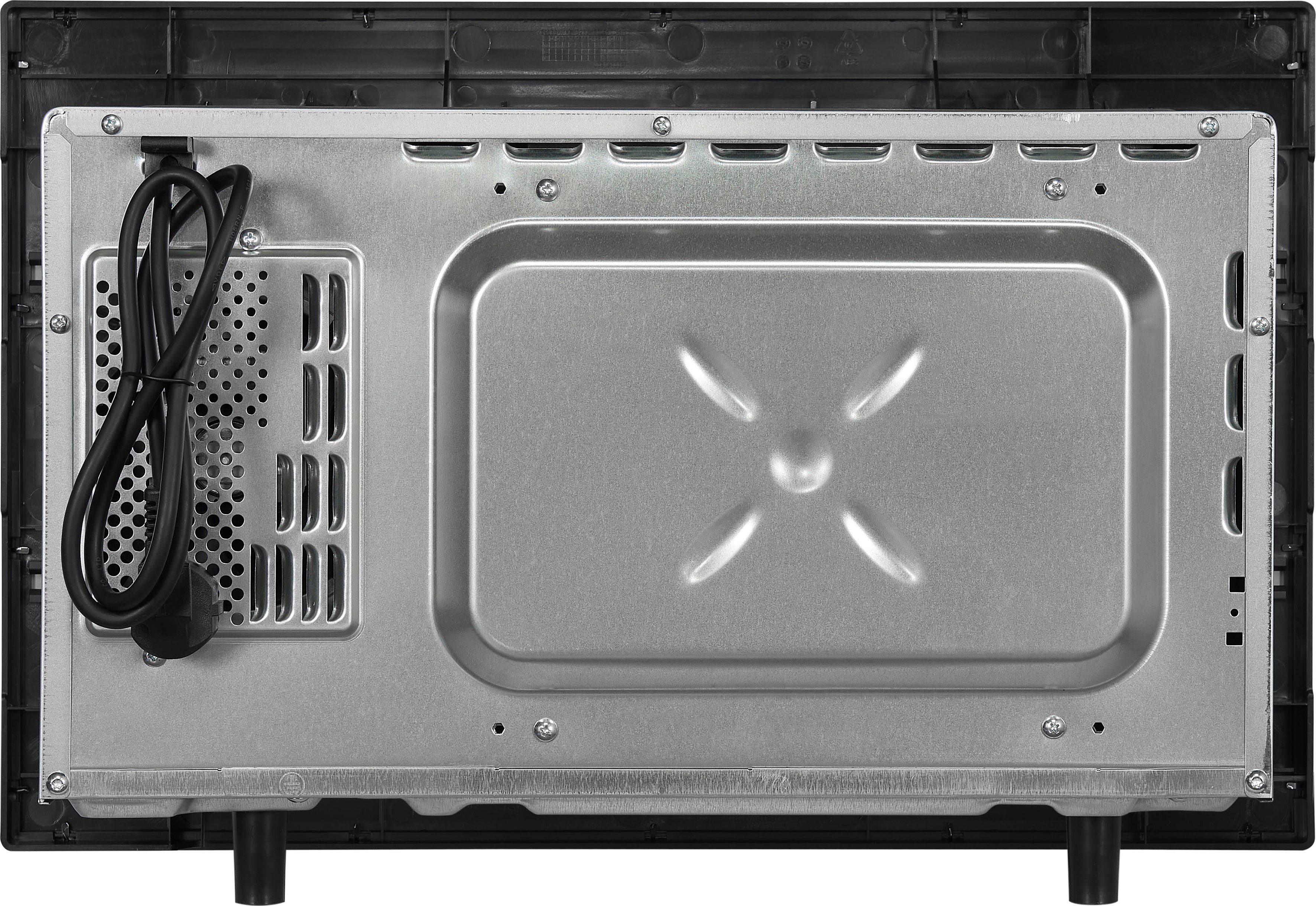 exquisit Einbau-Mikrowelle EMW20-DG-020, Grill, Mikrowelle, 20 l