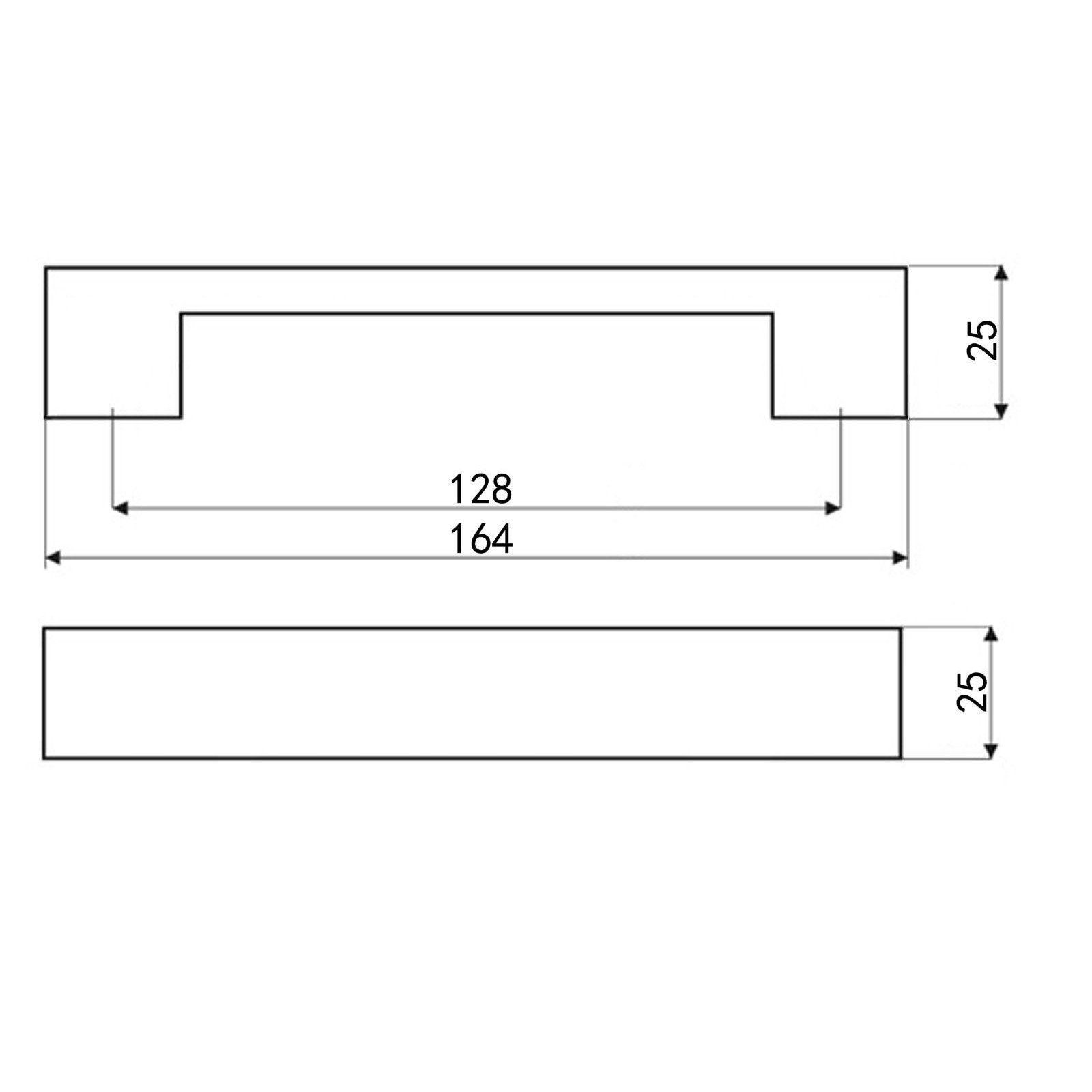 SO-TECH® Möbelgriff MARKANT BA 128 mm - incl. Schrauben
