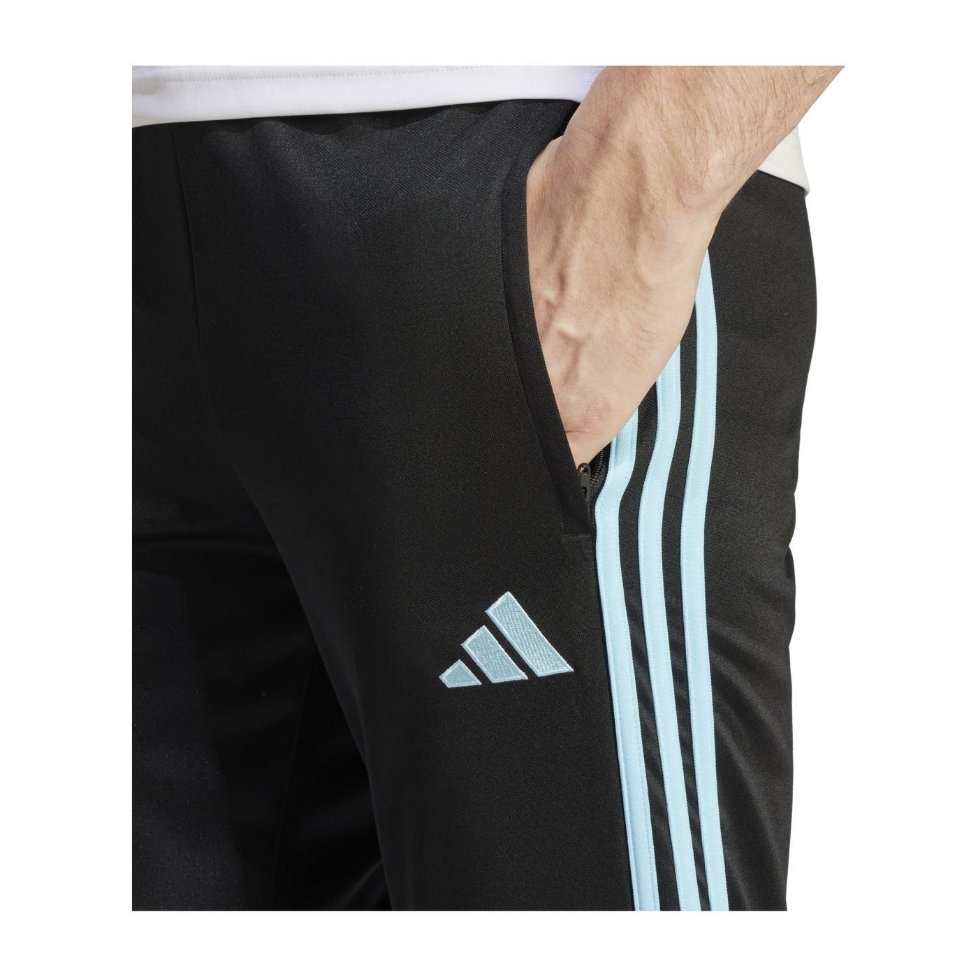 adidas Tiro 23 Club Trainingshose Schwarz Blau
