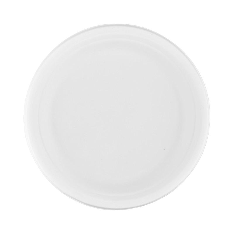 Natur Engangstallerken 25-pk 23 cm 100% nedbrytbar