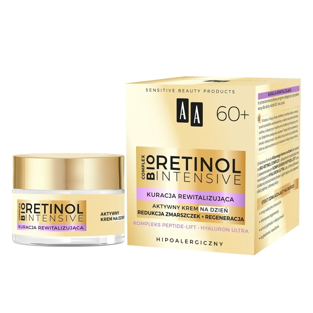 AA Retinol Intensive 60+ Aktiv Dagcreme Rynkereduktion + Regenerering