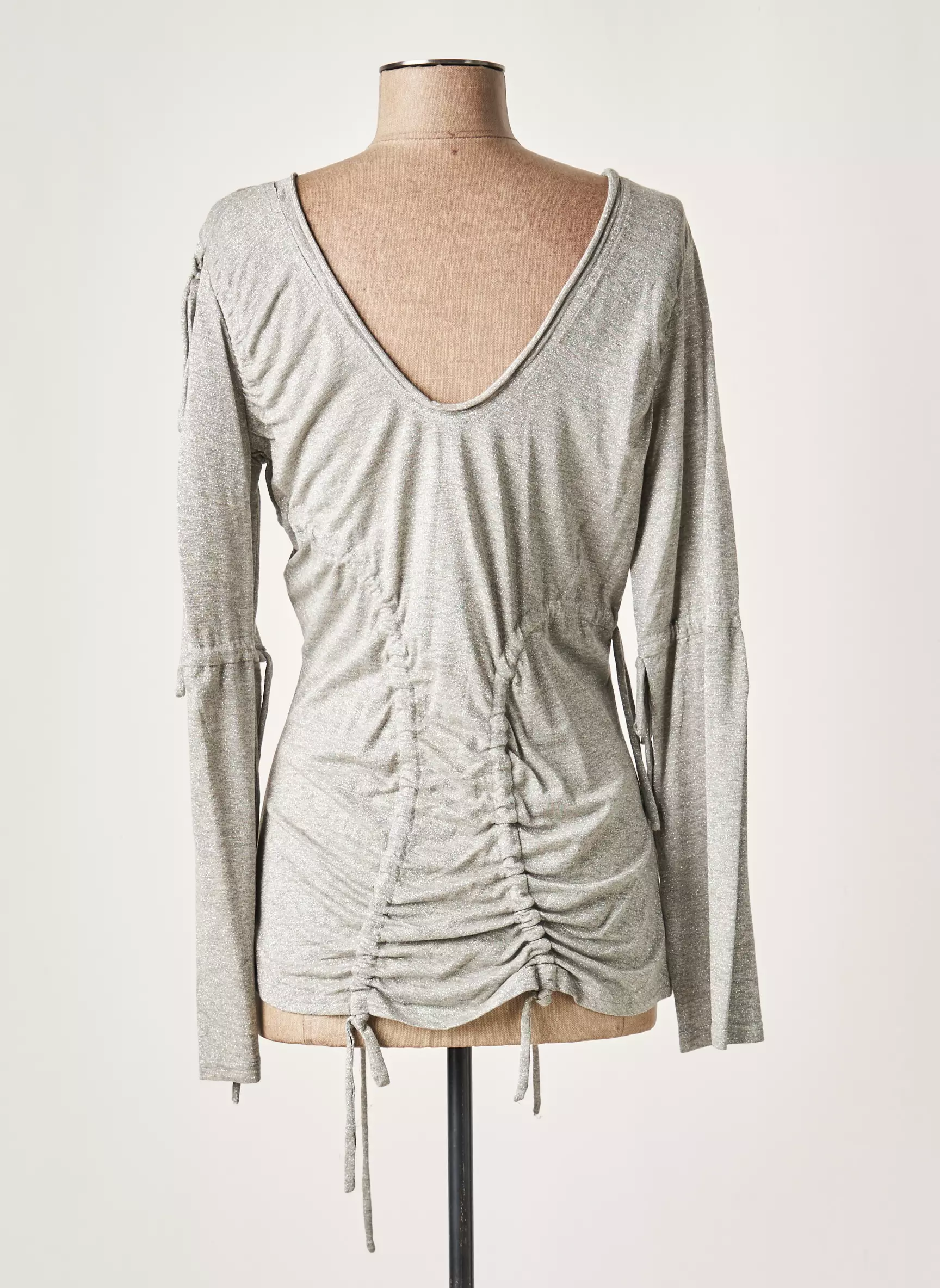 Lauren Vidal Tshirts Femme couleur gris