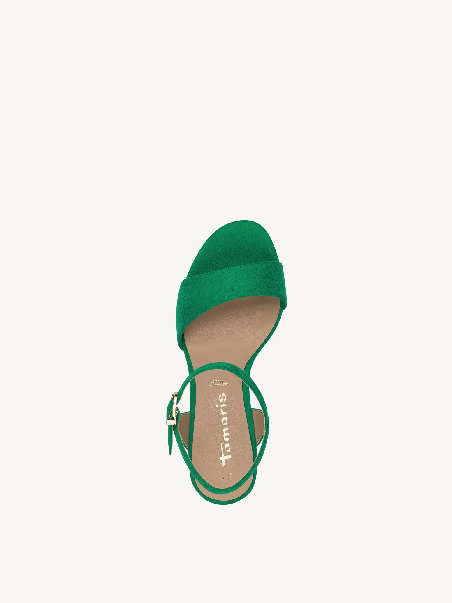 Sandale à talon - vert