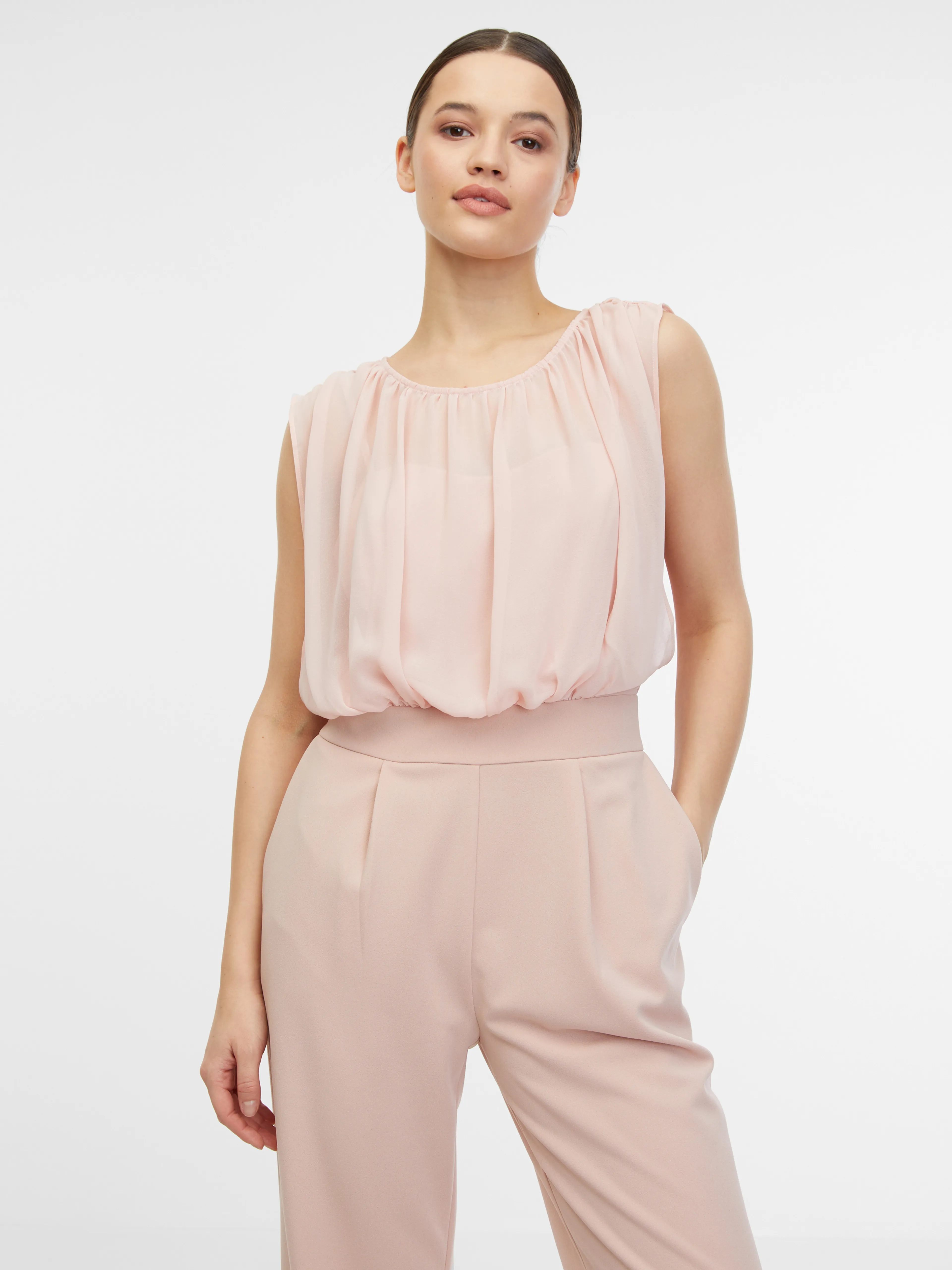 Hellrosa Damen-Jumpsuit ORSAY