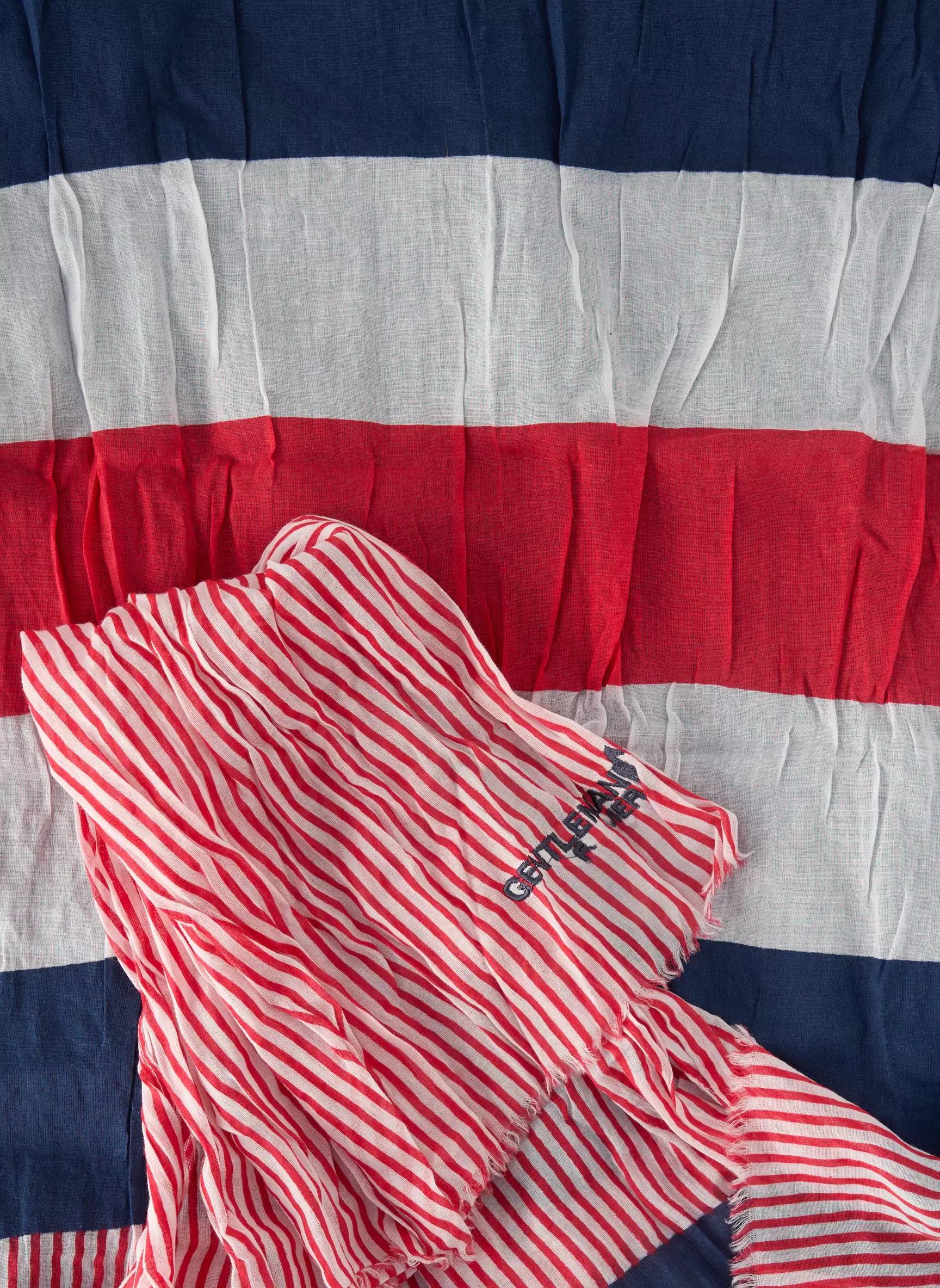 Gentleman Farmer Foulards Homme couleur bleu