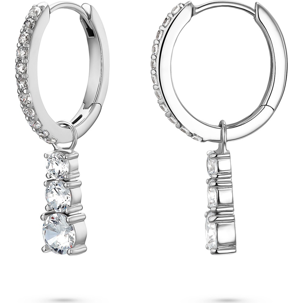 FAVS Créoles 925 Argent Boucles d'oreilles
