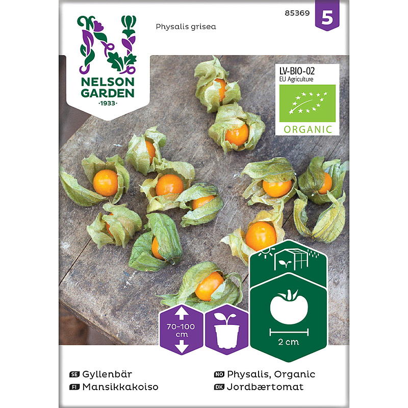 Nelson garden Frø Physalis organic