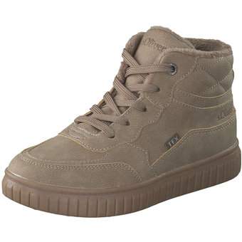 s.Oliver Zebra Schnür Boots in beige