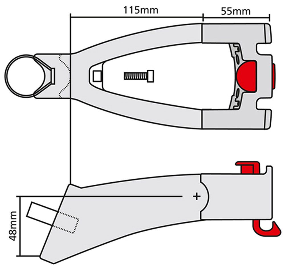 Rixen & Kaul - KLICKfix KLICKfix Extender für Sattelstützmontage kaufen | Bike-Discount