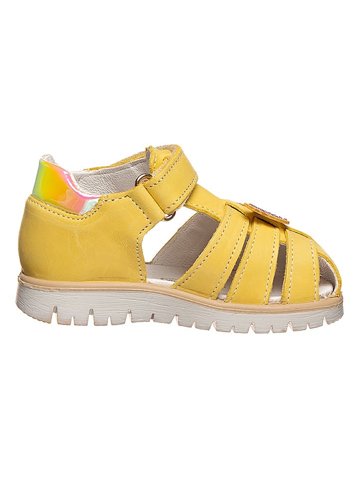 Primigi Leder-Halbsandalen in Gelb günstig kaufen 23