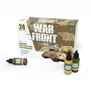 Warfront Colors Set: Armor (24 x 17ml)