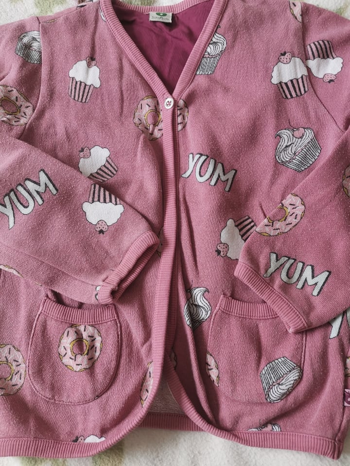 Småfolk Cardigan in Rosa günstig kaufen 110/116