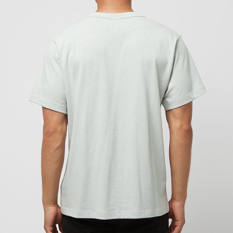 NIKE Life Shortsleeve Knit Top light silver/phantom/white