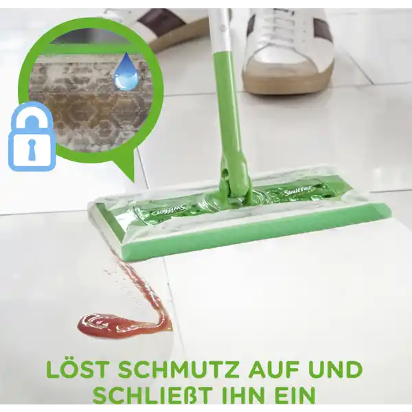 Wet Feuchte Bodentücher Zitrus Nachfüllpackung Doppelpack