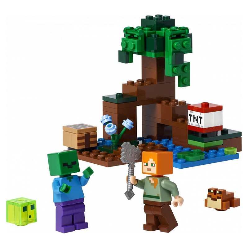 21240 Aventures dans le marais LEGO Minecraft