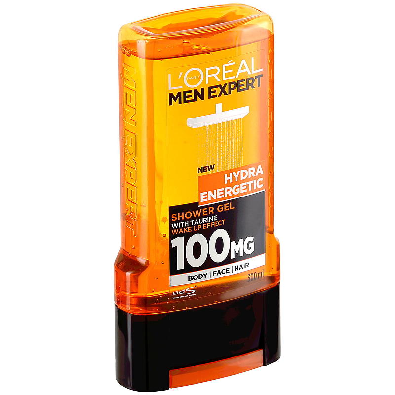 Loreal Dusjsåpe Men Expert 300 ml, Hydra