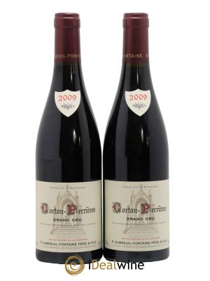 Corton Grand Cru Perrieres Dubreuil Fontaine 2009 - Lot de 2 Bouteilles