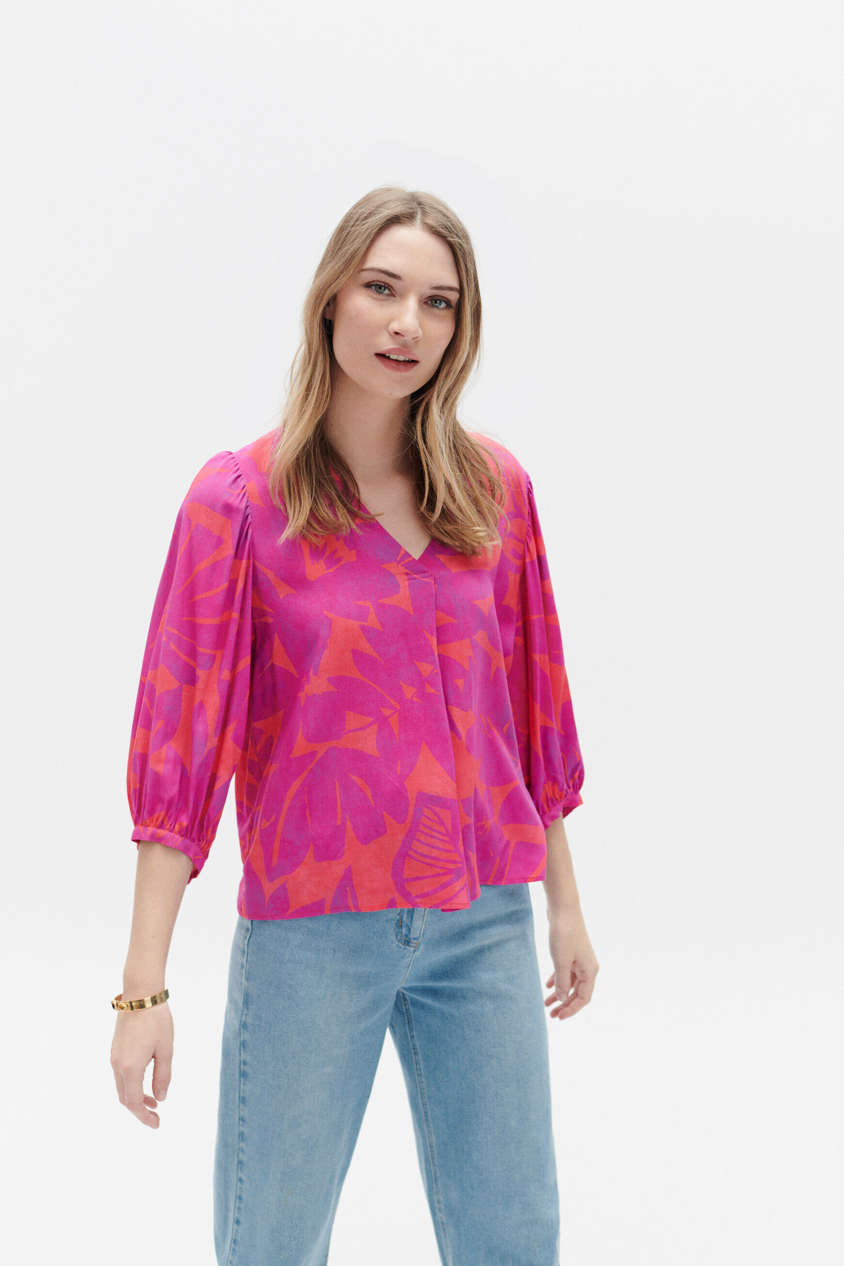 Blouse sonia rose femme