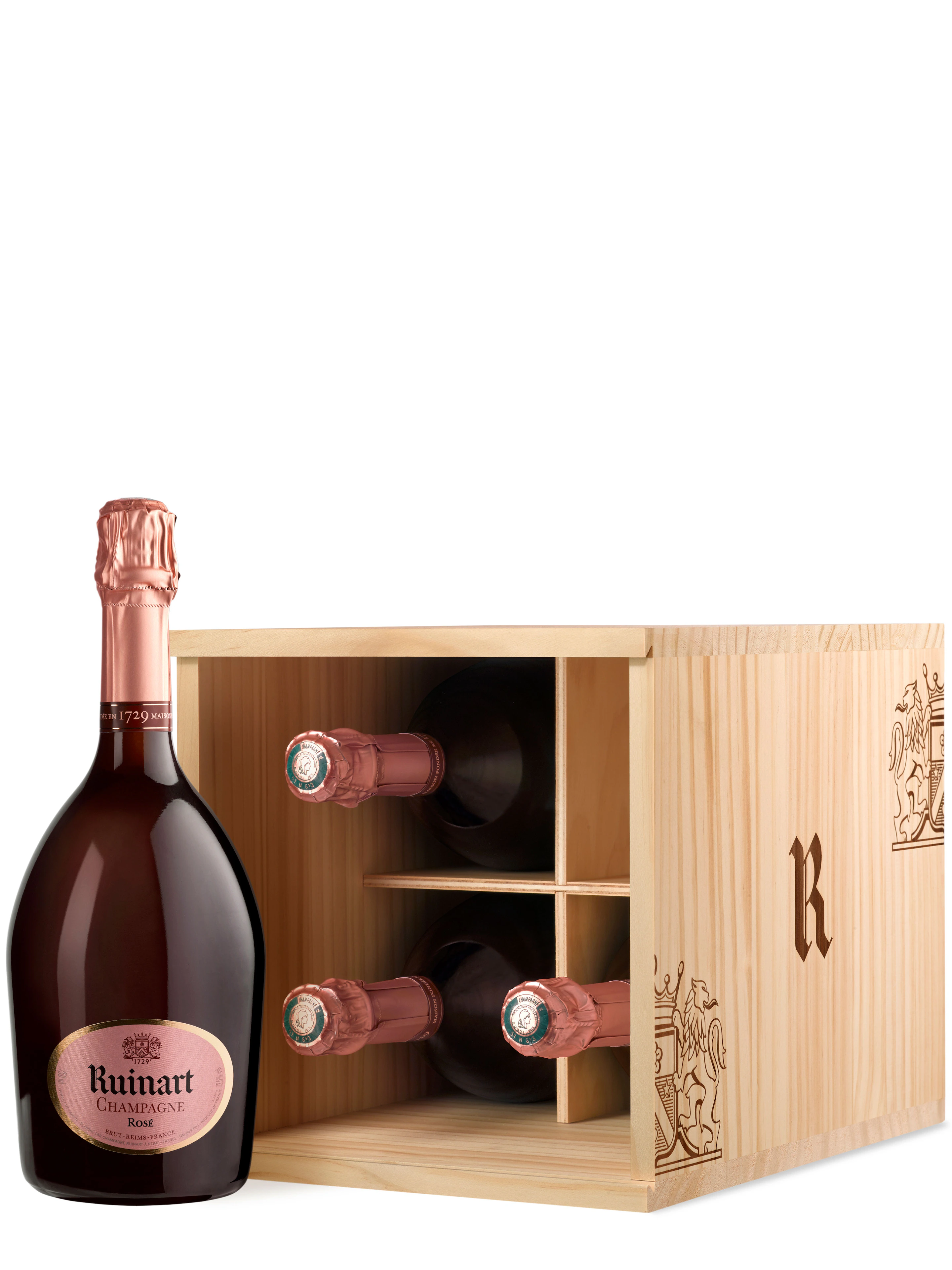 Ruinart Rose Cellar Case