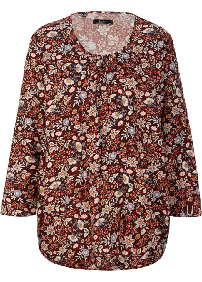Bluse mit Gummizugbund