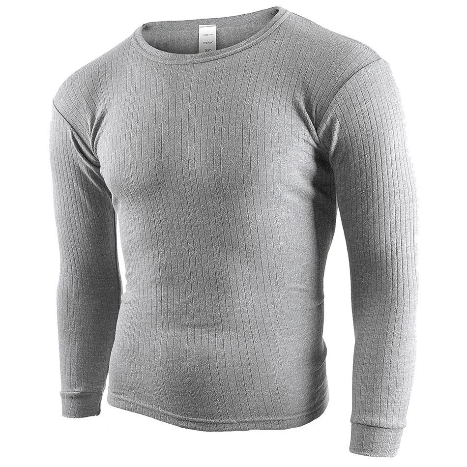 Black Snake Grey Herren Thermoshirt