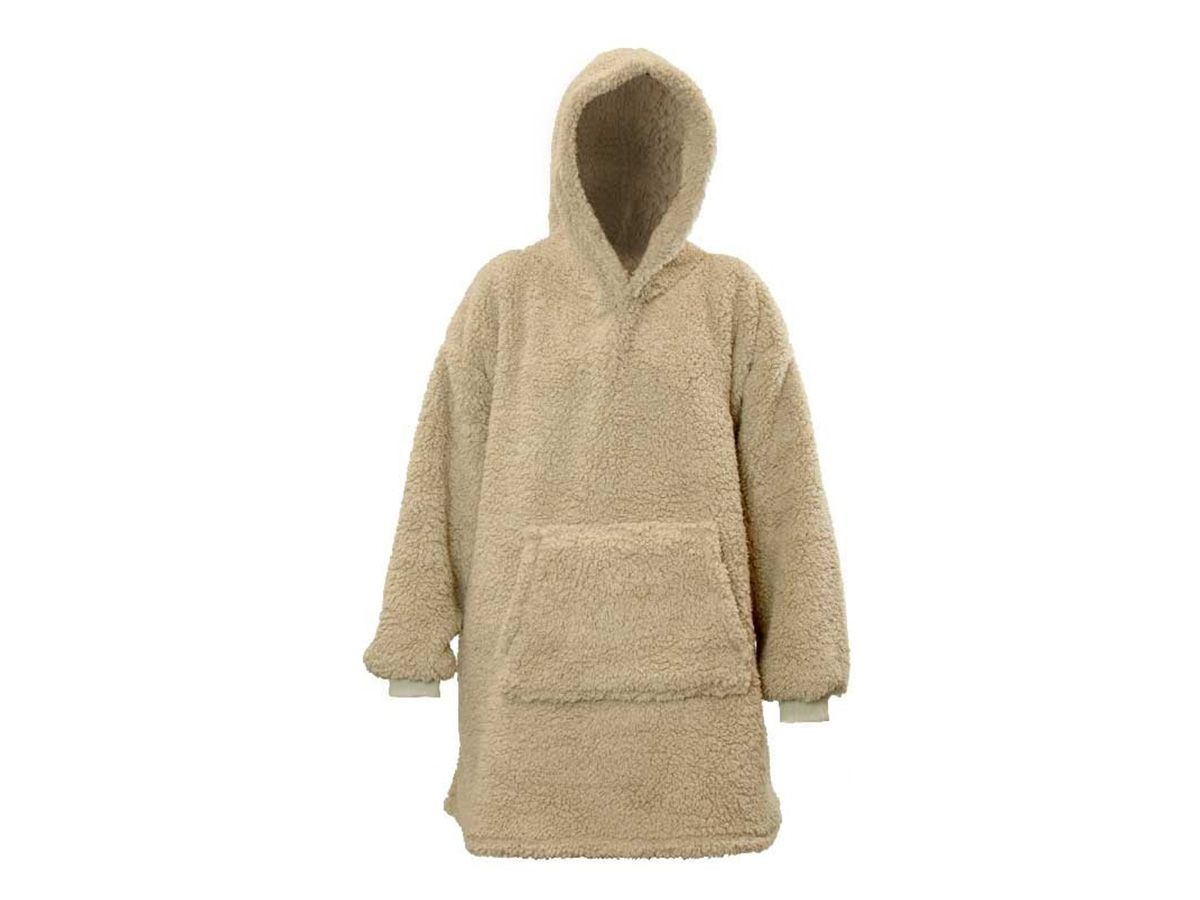 Unique Living Teddy Oversized Hoodie