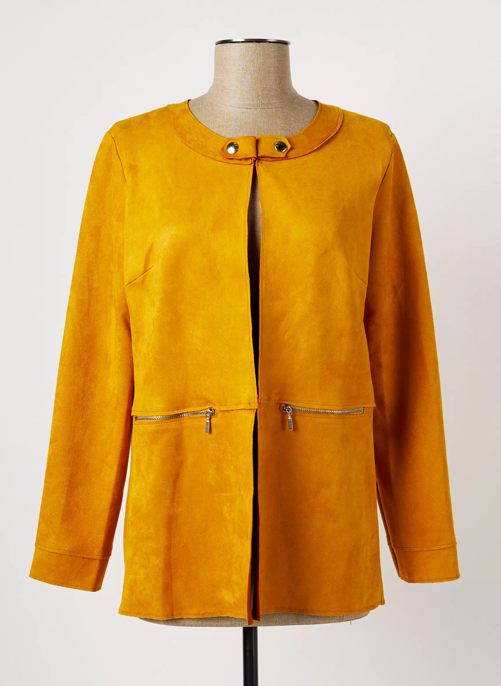 Multiples Vestecasual Femme couleur jaune
