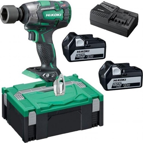 HiKOKI WR18DHWPZ udarni alat za navrtke 18 V 5,0 Ah Li-ion u Hikoki sistemskoj kutiji II