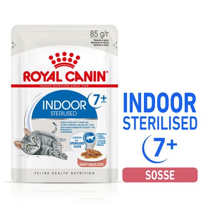 Royal Canin Indoor Sterilised 7+ in Soße