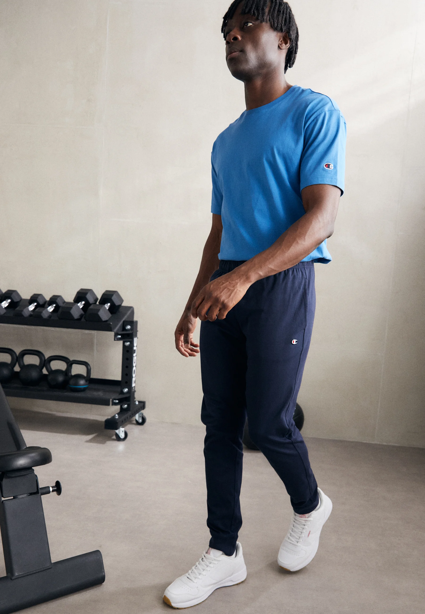 Champion ICON PANTALONES CON PUÑOS ELÁSTICOS - Pantalones deportivos