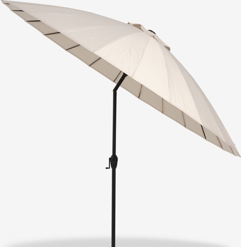 LAMMEHAVE Parasol targowy LAMMEHAVE Ø270 beżowy