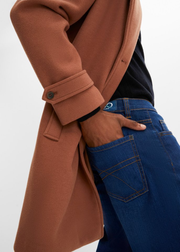 Essential Loose Fit Stretch-Jeans, Straight