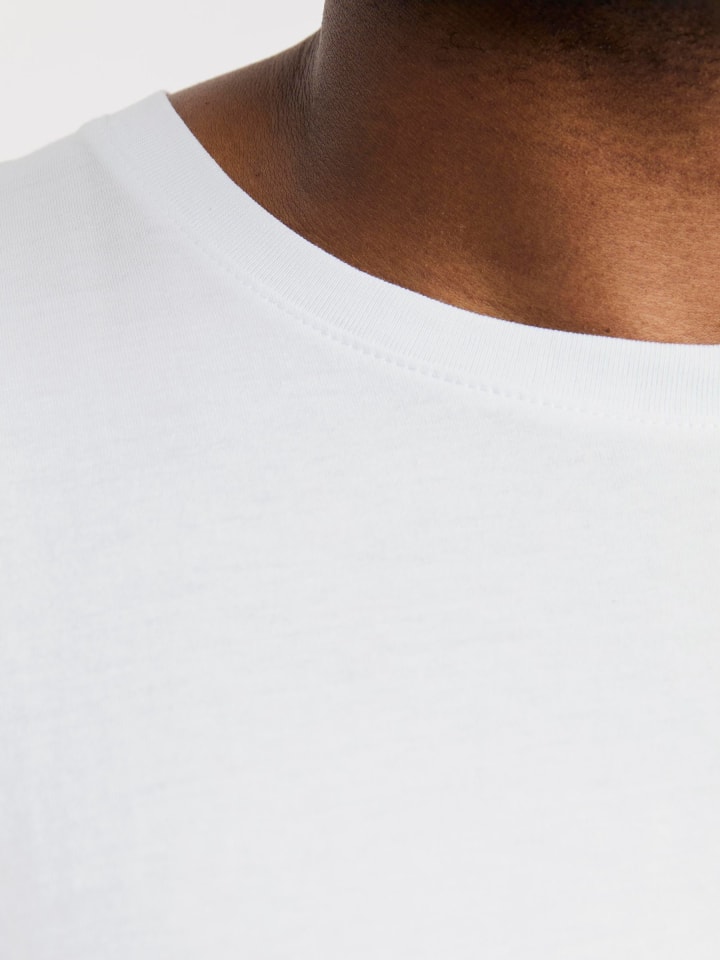 JACK & JONES PLUS T-shirt in White günstig kaufen