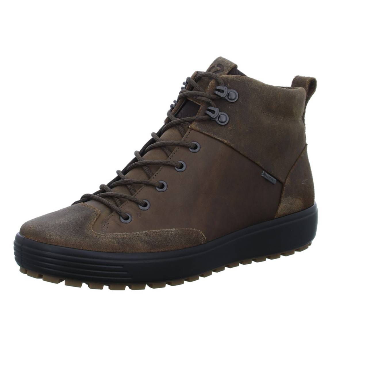 ECCO Schnür-Stiefeletten braun SOFT 7 TRED M