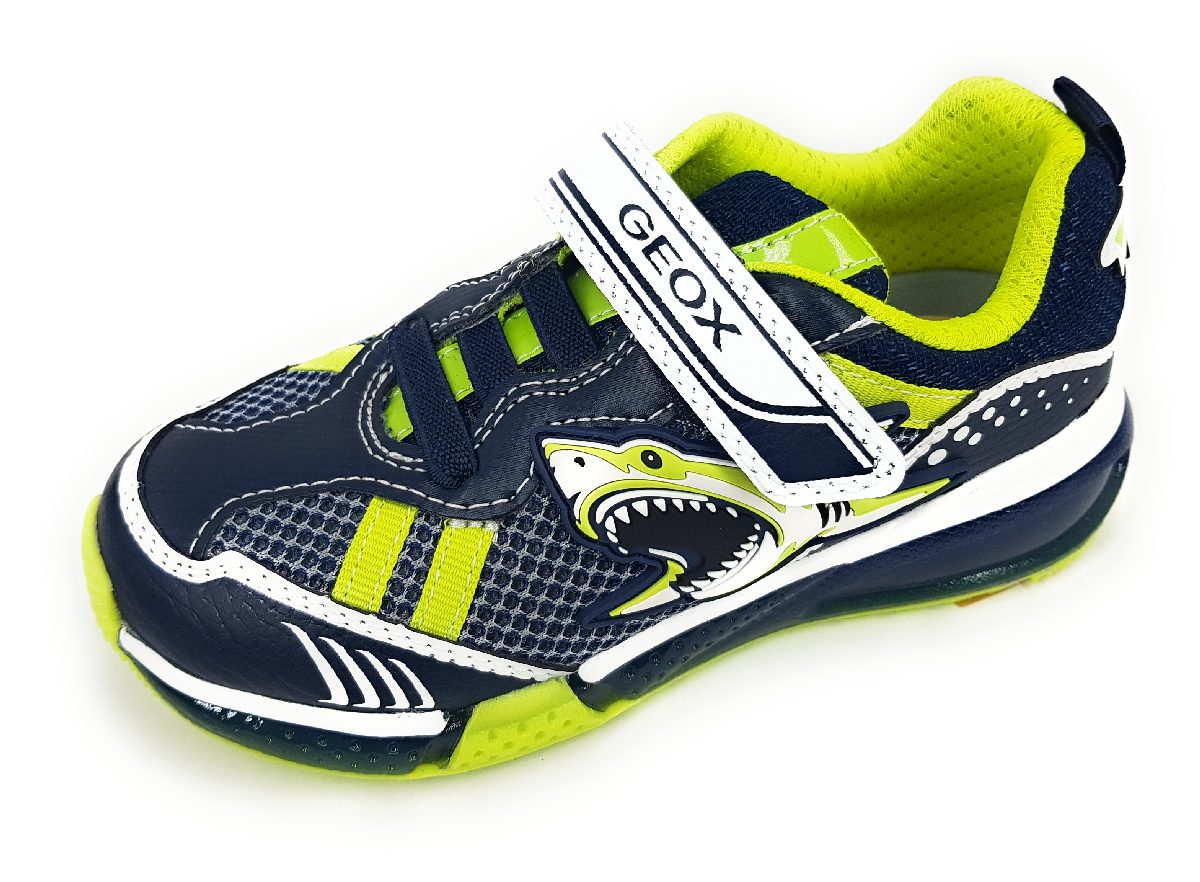 Geox Bayonyc J25FEA-014BU/C0749 Blau CO749 navy/lime