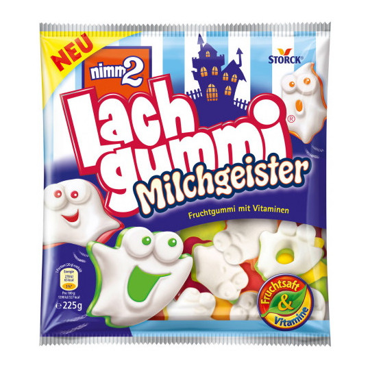 Storck Nimm2 Lachgummi Milchgeister 225G