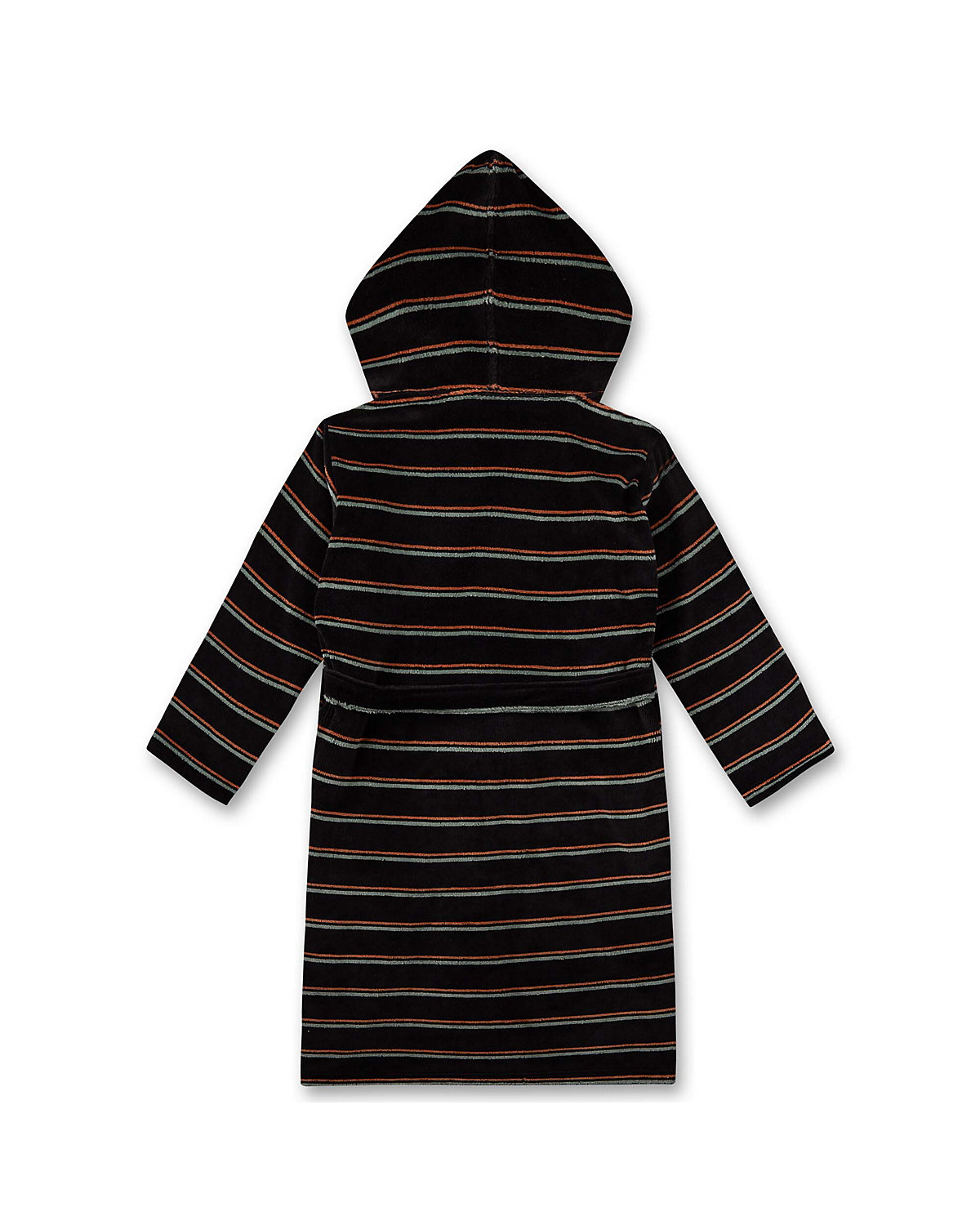 Jungen Bademantel - Bademode, Baumwolle, Kapuze, Tasche, Streifen Bademäntel für Jungen