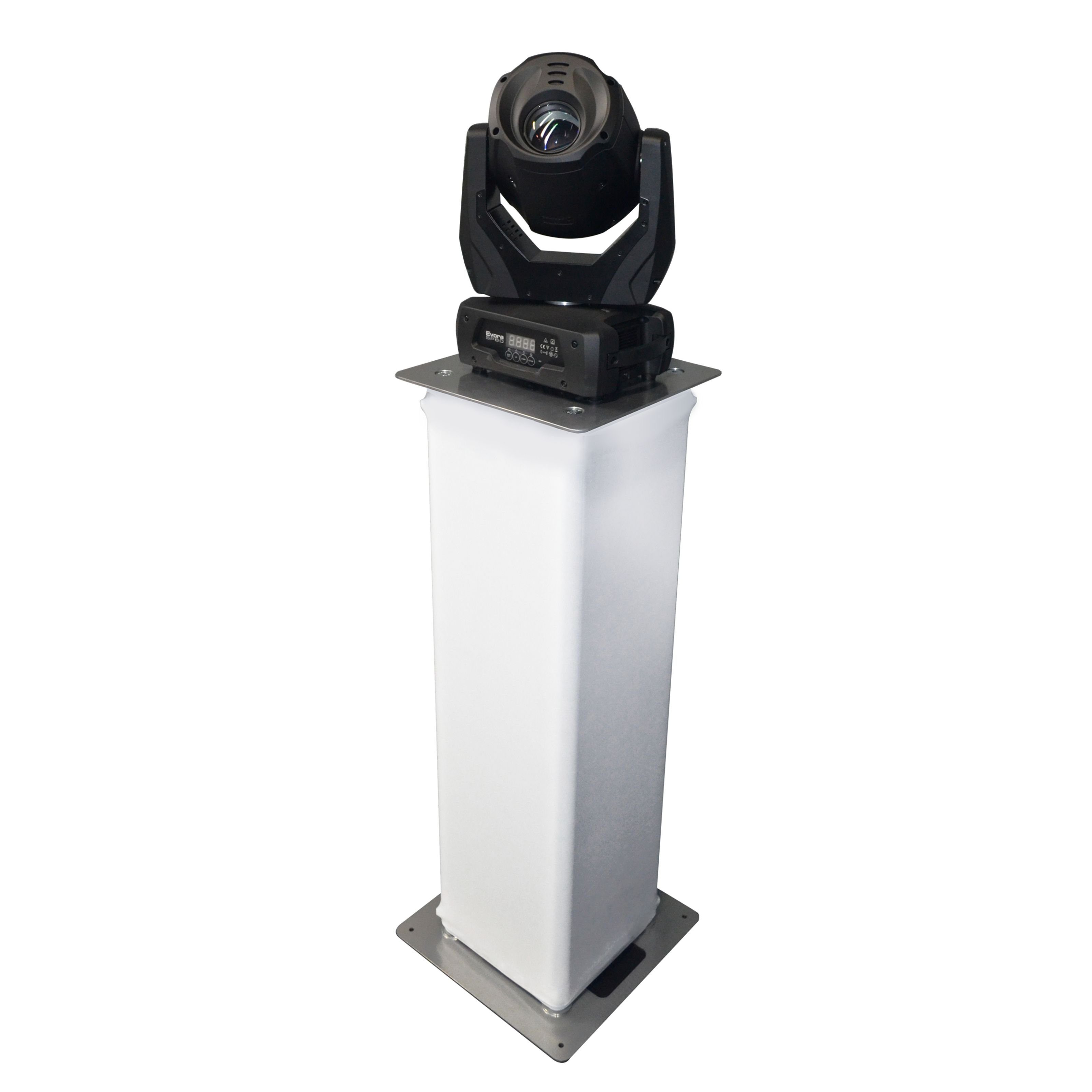 lightmaXX Gerüst, On-Stage Tower 1m, weiß inkl. 4xPipe,2xBase1xHusse B1