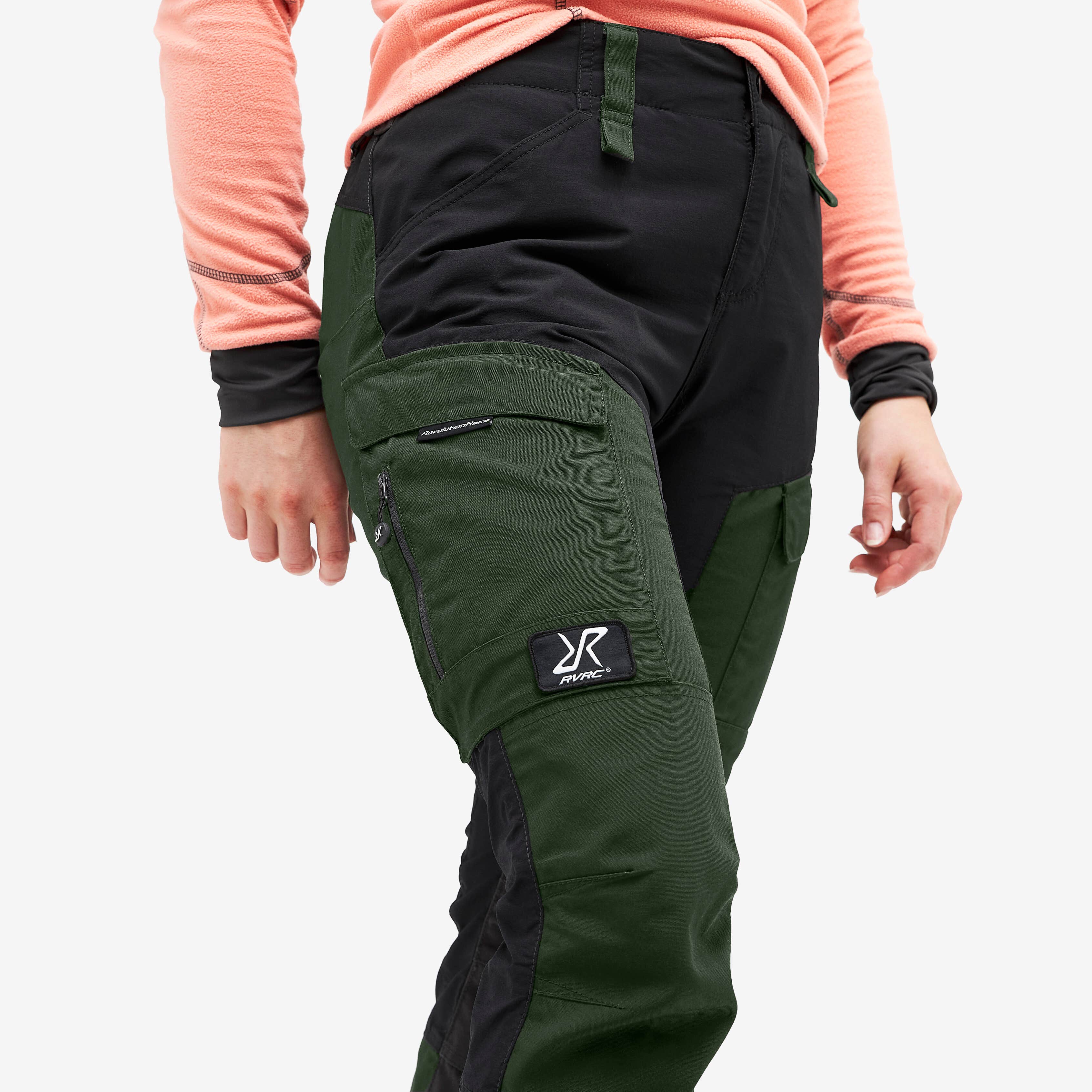 RVRC GP Short Pants Femme Forest Green
