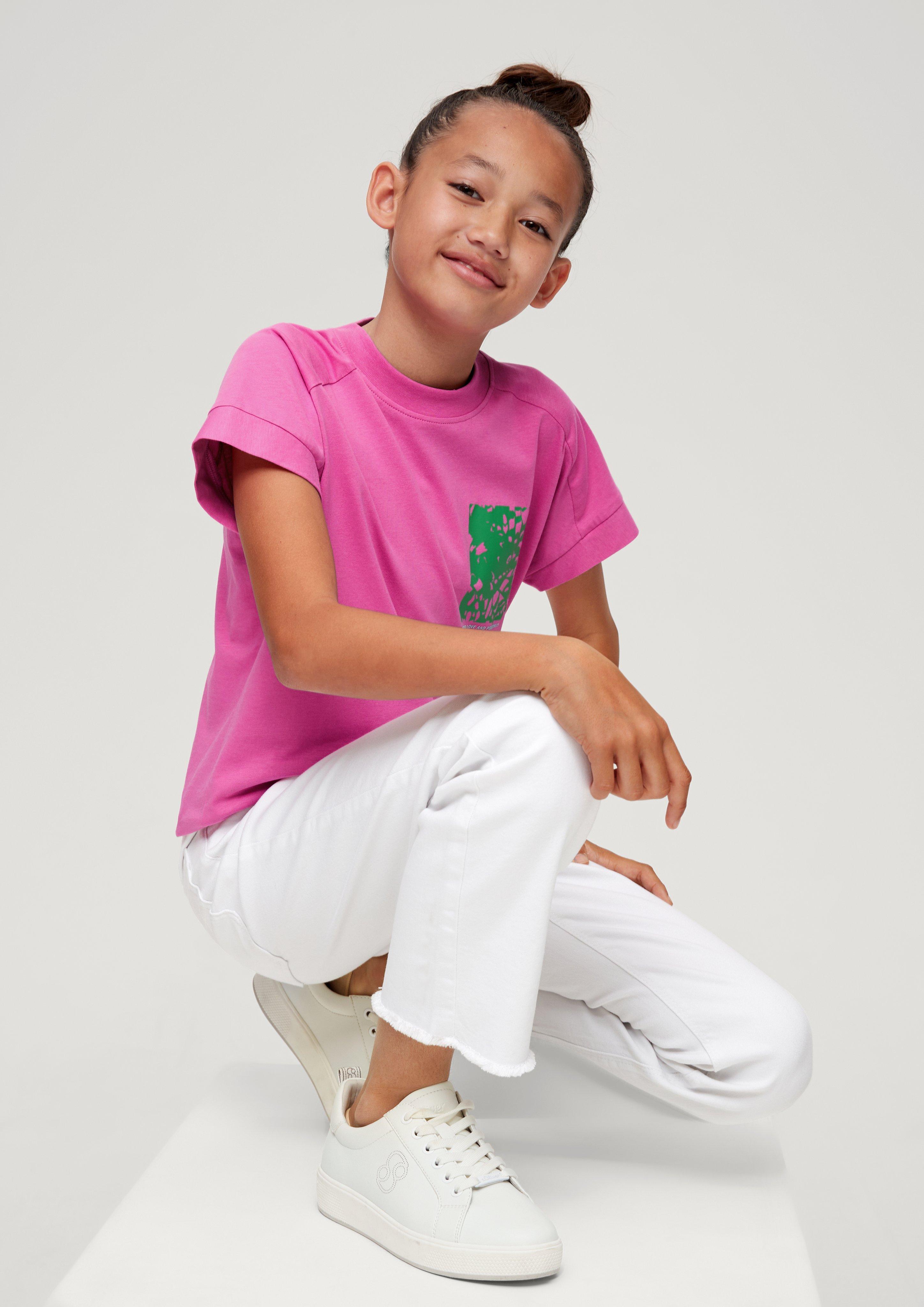 T-Shirt mit Print-Detail  2130424-4451