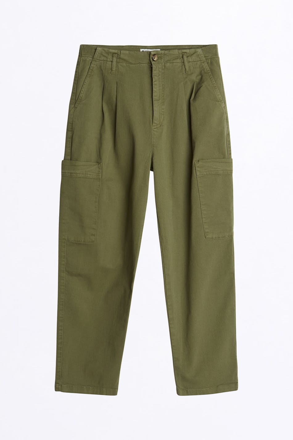Pleated cargo pants